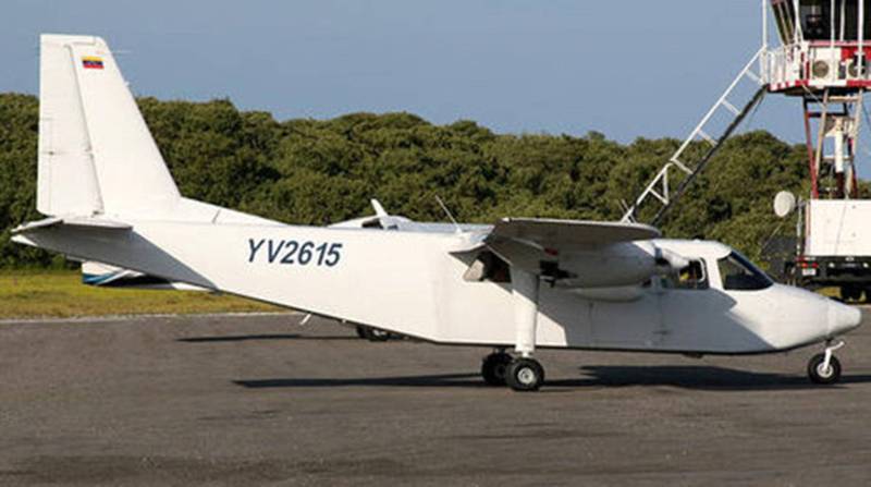 美国1架布里顿-诺曼小飞机坠毁于密西根湖比弗岛机场，机上5人共有4人丧命。布里顿-诺曼轻型飞机示意图。（路透）(photo:LTN)