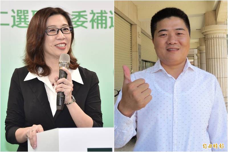 台中市第二選區立委補選今天截止登記，共有5人登記參選，其中以民進黨的林靜儀（左）、國民黨的顏寬恒（右）最受矚目。（資料照）