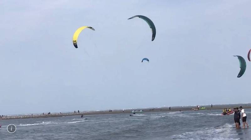 衝了！風箏衝浪三條崙開賽 世界紀錄「高」手侯佳玲也來了 - 生活 - 自由時報電子報