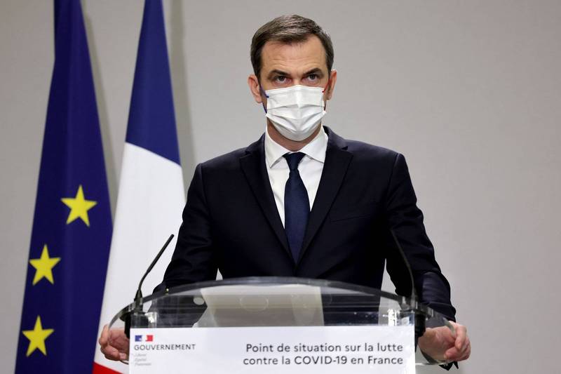 法國衛生部長維宏表示，法國政府將全力防堵Omicron變種病毒。（路透）