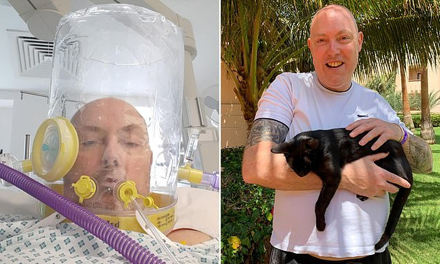 英國54歲男子史提爾（Glynn Steel）是位吃素的動保人士，由於他認為疫苗在動物身上進行測試，因此他拒絕施打。然而，他於今年10月不幸確診，最終病逝留下後悔遺言。（翻攝自推特@Dilarmazda）