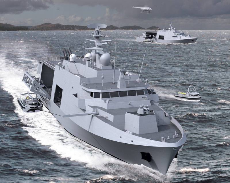 新型多功能獵雷艦（MCMV）將投入比利時、荷蘭海軍服役。（圖片取自「比利時海事與機器人」網站）