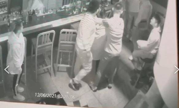 永和區福和路某酒吧酒客衝突，演變殺人案。（記者鄭景議翻攝）