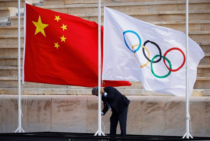 澳媒報導指出，澳洲將不會派官員或政界人士前往中國參加冬奧會，以譴責北京的人權紀錄。（路透）