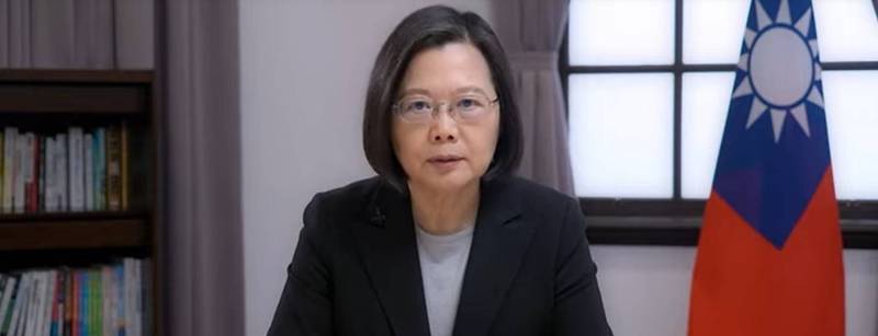 總統蔡英文表示,台灣有決心、也有能力,在促進國際民主人權議題上,扮演更積極的角色。(圖擷取自總統府錄影畫面) 總統蔡英文表示,台灣有決心、也有能力,在促進國際民主人權議題上,扮演更積極的角色。(圖擷取自總統府錄影畫面)