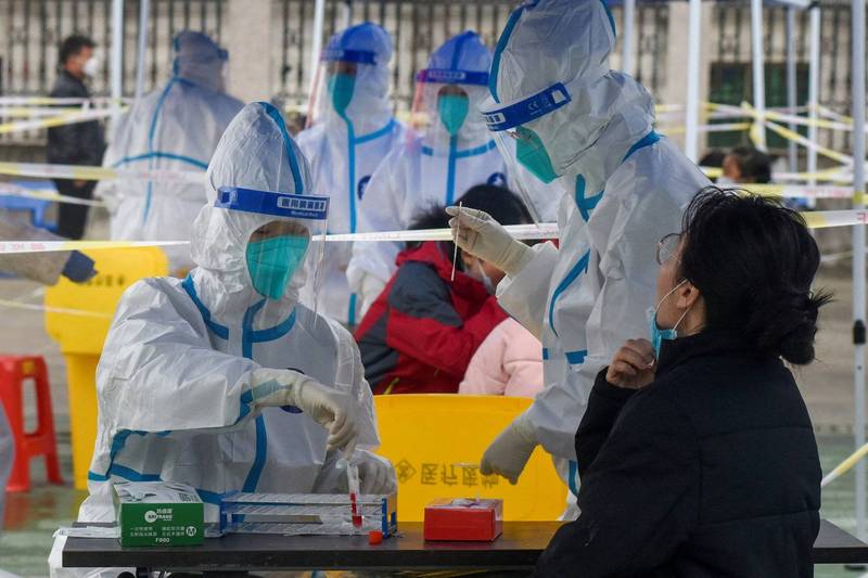昨天津发现中国首例武汉肺炎（Omicron变种株案例后，今广州也通报发现Omicron病例。（路透）(photo:LTN)