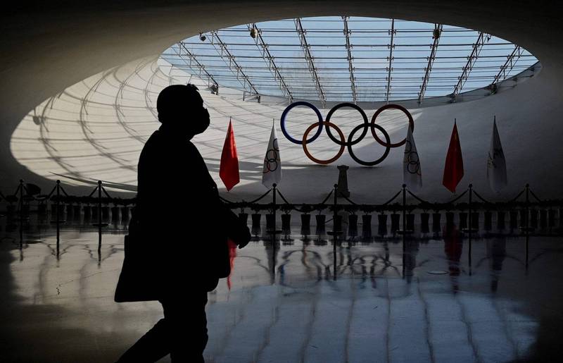 大卫怀曼大屠杀研究所主任梅多夫将北京冬奥与1936年柏林奥运相比拟，表示独裁政府都试图利用奥运提升公众形象。（法新社）(photo:LTN)