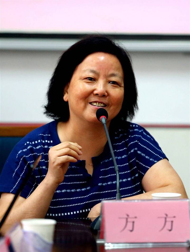 在武汉肺炎爆发时记录疫情的中国知名作家方方，在14日公布的中国作家协会第10次全国代表大会主席团名单中被除名。（取自网路）(photo:LTN)