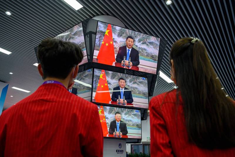 中国领导人习近平预计将于明年20大后展开第三任期。（法新社）(photo:LTN)