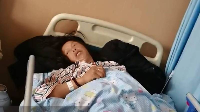 中国网路疯传「6旬夫妇自然受孕产女」消息，媒体调查后却发现产妇实际年龄仅有43岁，且有诸多疑点。（撷取自微博）(photo:LTN)