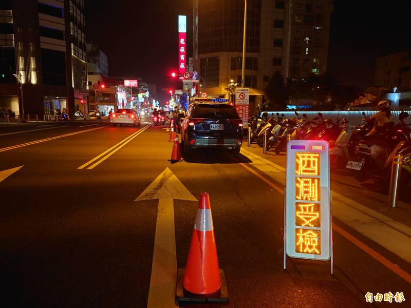 最近全台酒駕事故頻傳，台南市將加強取締酒後駕車。（記者洪瑞琴攝）