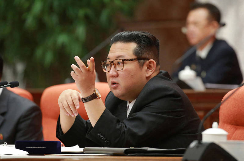 北韩领导人金正恩2022年的目标聚焦在民生议题。（法新社）(photo:LTN)