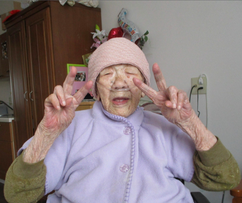 全球現存最長壽人瑞 田中加子歡度119歲生日 國際 自由時報電子報