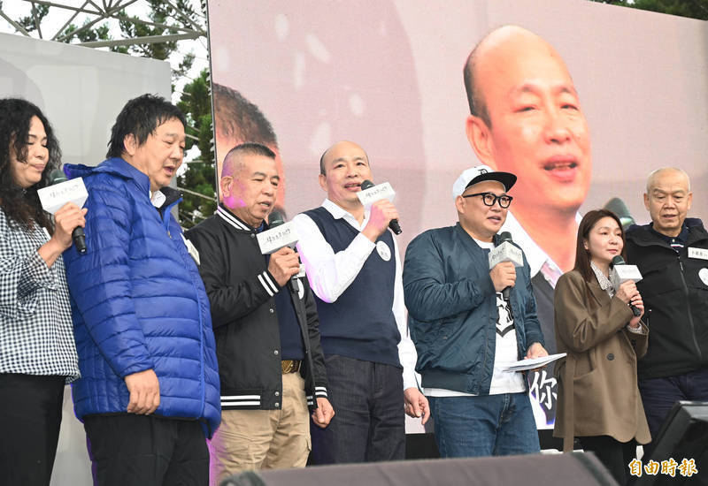 前高雄市長韓國瑜昨日舉辦新書見面會，吸引大批人潮，也被外界解讀為復出起手式。（資料照）