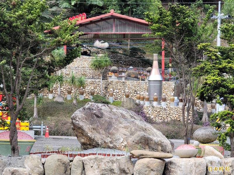 南投元寶土地公廟像奇石公園48噸 黃金蟾蜍石 超吸睛 生活 自由時報電子報