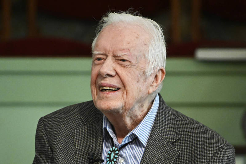 美国前总统卡特（Jimmy Carter）。（美联社）(photo:LTN)
