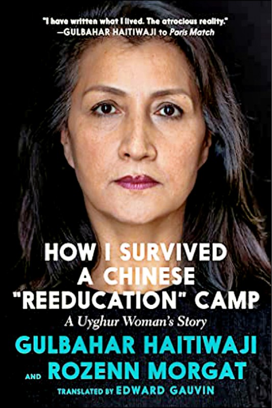 現居法國的維吾爾作家海提瓦吉（Gulbahar Haitiwaji），也將在北京冬奧登場前一天推出新書《我如何在中國「再教育」營中生存》。（取自網路）