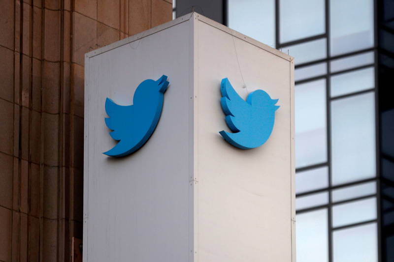 推特公司位於美國加州舊金山的總部。（資料照，路透）