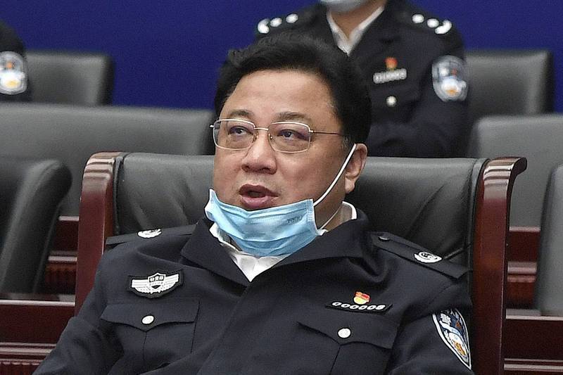 中国前公安部副部长孙力军。（美联社资料照）(photo:LTN)