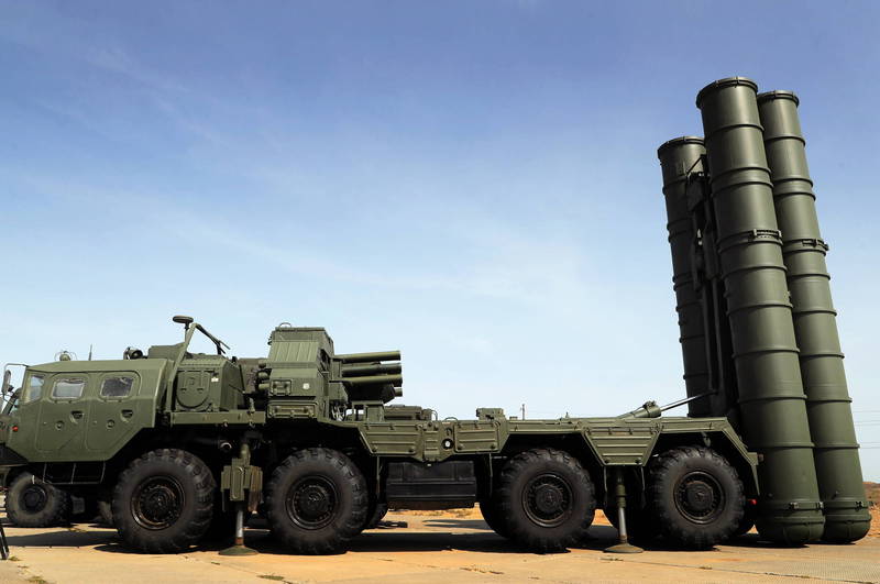 S-400防空飛彈系統。（歐新社）