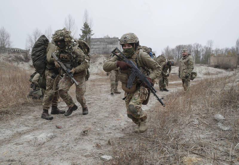 美國會承諾提供烏克蘭軍隊武器。（歐新社）