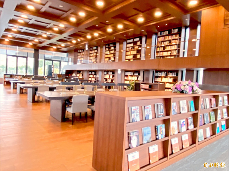 蔣經國總統圖書館。
（記者楊心慧攝）