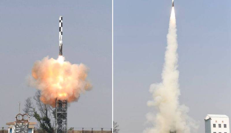 印度國防研究開發局（DRDO）20日再宣布，成功試射陸基升級版。（翻攝自DRDO推特）