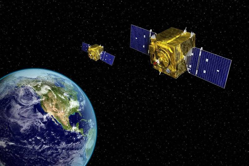 美国太空军的「地球同步空间态势感知计画」（GSSAP）卫星，能即时监视他国卫星。（翻摄自美国空军官网）(photo:LTN)