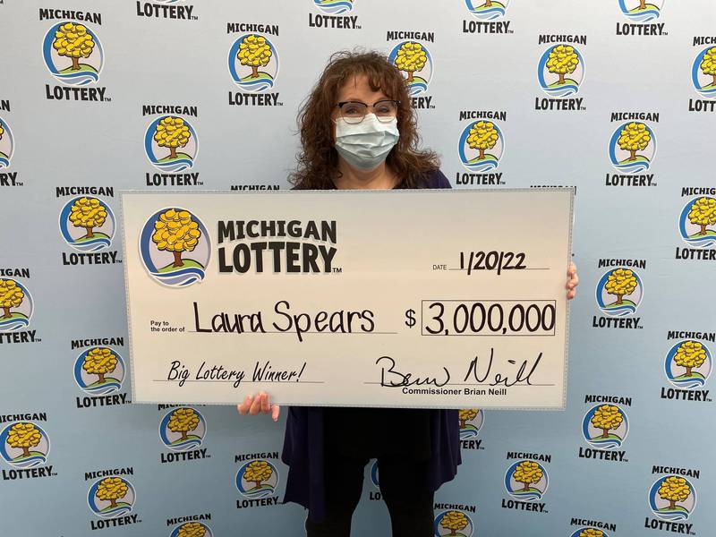 美国密西根州女子斯皮尔斯点开垃圾电子邮件后，才发现自己中了300万美元。（图撷自Michigan Lottery网站）(photo:LTN)