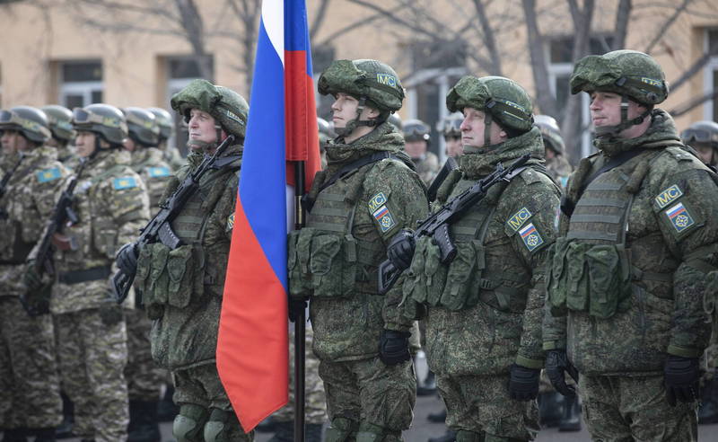 俄國持續在烏克蘭周邊加派兵力。示意圖。（歐新社）