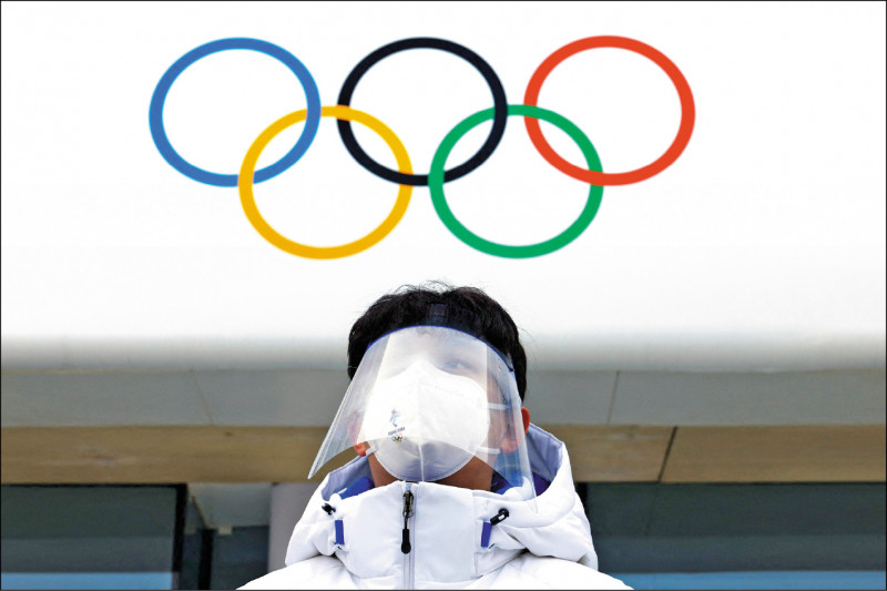 冬季奥运会开幕倒数四天之际，北京当地廿九日新增确诊个案创下一年半新高，防疫工作更加迫切。（路透）(photo:LTN)