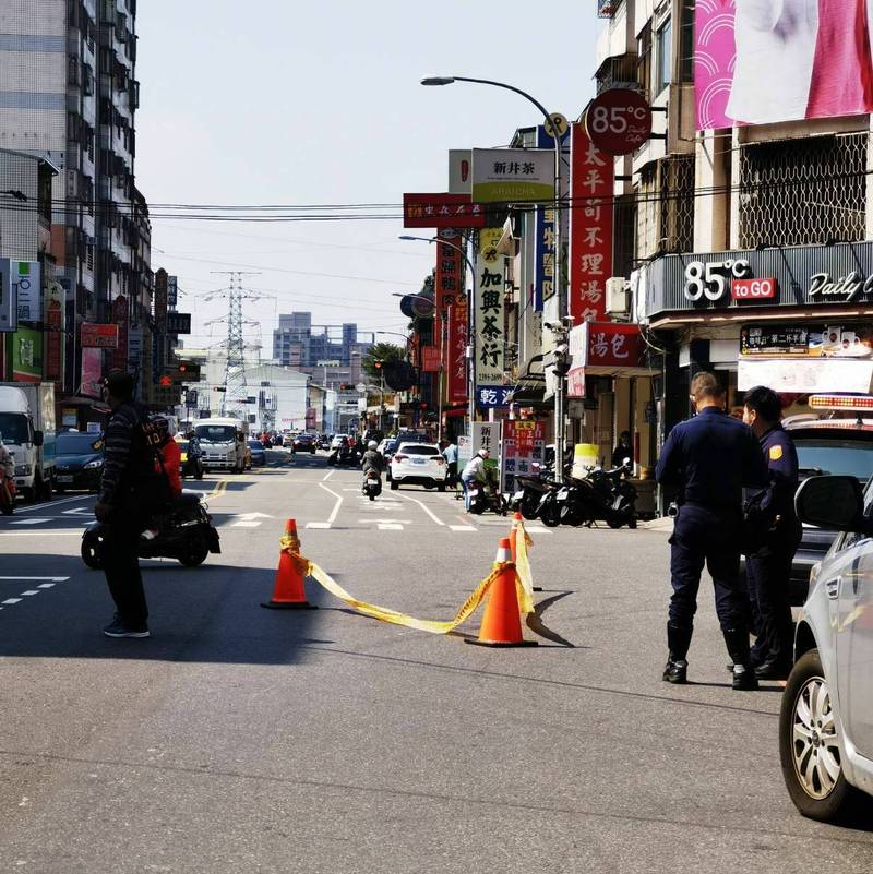 台中市太平區發生一起行車糾紛，傳出有男子遭砍斷手指。（翻攝自記者爆料網）