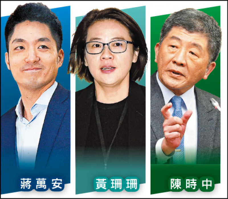 二○二二台北市長選舉各黨可能人選。（資料照）