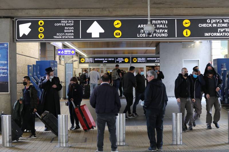 以色列3月起將允許國際旅客入境，不管已接種或未接種皆可。圖為以色列特拉維夫的本-古里安國際機場一景。（美聯社）