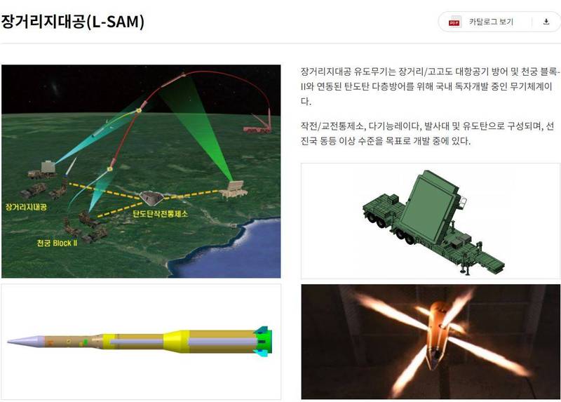 南韓遠端地對空飛彈試射成功。（圖翻攝自南韓國防科學研究所官網）