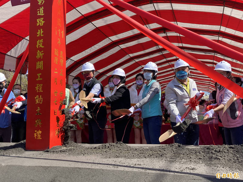 東彰快速道路北段今舉行動土典禮。（記者顏宏駿攝）