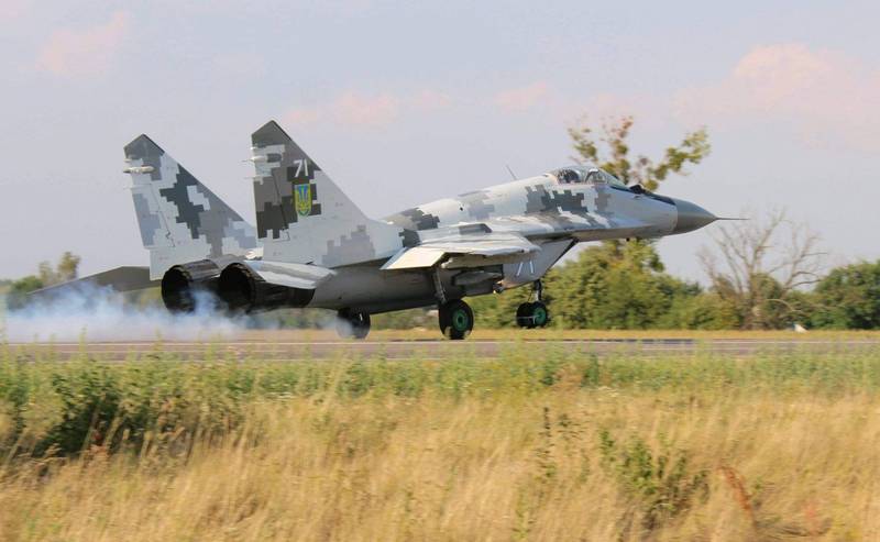 乌克兰宣称东欧3国将提供70架战机，但保加利亚反驳，声称没有要提供战机给乌克兰。图为乌克兰空军Mig-29战机。（路透）(photo:LTN)