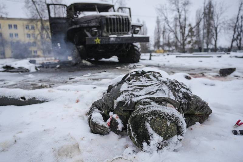 令美国五角大厦官员感到震惊的是，俄军竟然经常遗弃战友的尸体。（美联社）(photo:LTN)