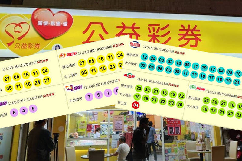 3 3 今彩539頭獎開出1注800萬獎落雲林 社會 自由時報電子報
