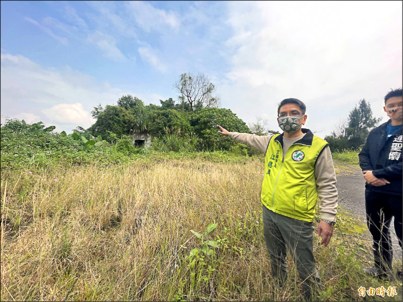 宜蘭市公所認養市內二戰遺留下來的機堡，予以活化、再利用。
（記者林敬倫攝）