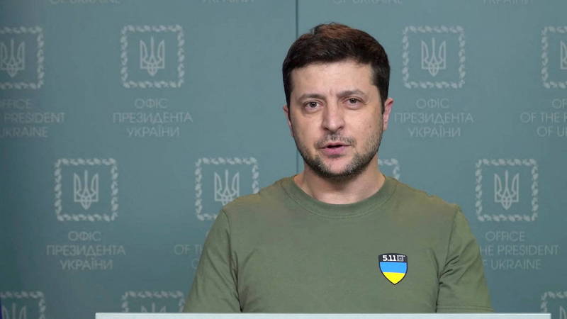 乌克兰总统泽伦斯基今（4）日发表电视演说称，到目前为止，已有9200名俄罗斯士兵阵亡。（路透）(photo:LTN)