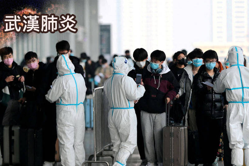中国今天（6日）通报新增329例武汉肺炎（新型冠状病毒病，COVID-19）确诊病例与209例无症状感染者。（路透，本报合成）(photo:LTN)