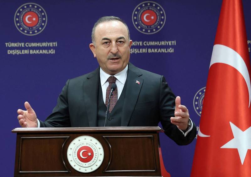 土耳其外交部长卡夫索格鲁。（法新社）(photo:LTN)