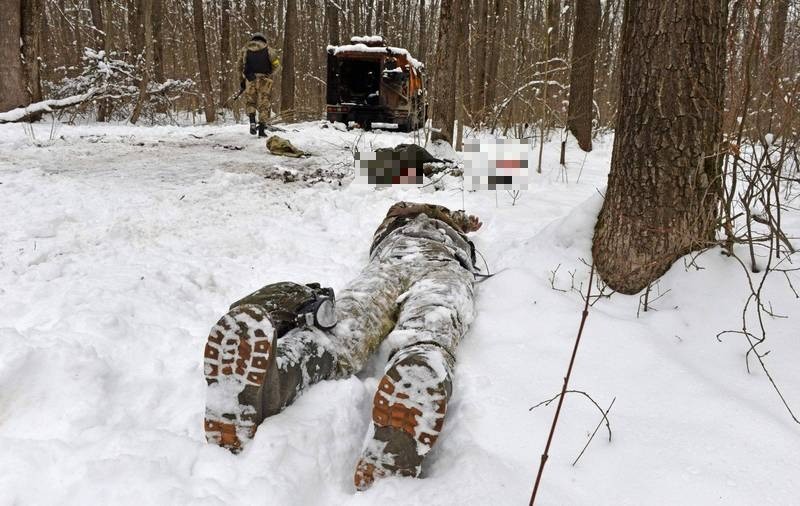 防务专家推估：「俄军会走向森林，放弃抵抗，如果待在车子里就是等着被冻死，他们没那么傻。」（法新社）(photo:LTN)
