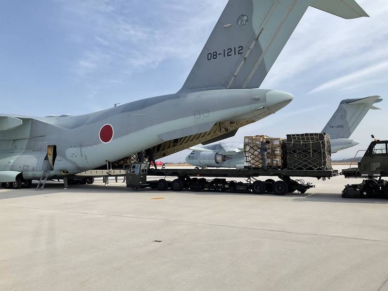 罕見軍援又一發！ 日本自衛隊今再派運輸機運裝備援烏- 國際- 自由時報電子報