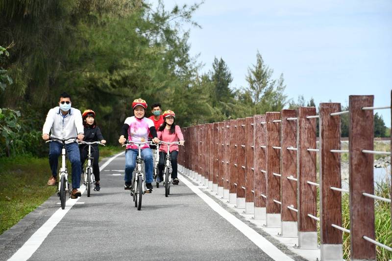 花蓮吉安鄉公所獲花東基金650萬元補助,升級光華河岸自行車步道。(吉安鄉公所提供) 花蓮吉安鄉公所獲花東基金650萬元補助,升級光華河岸自行車步道。(吉安鄉公所提供)