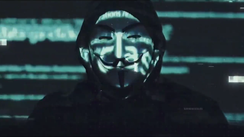 网路骇客组织「匿名者」（Anonymous ）13日向俄国人民喊话，唿吁起身推翻普廷（Vladimir Putin）暴政，和平终止战争。（图取自推特@LatestAnonPress）(photo:LTN)