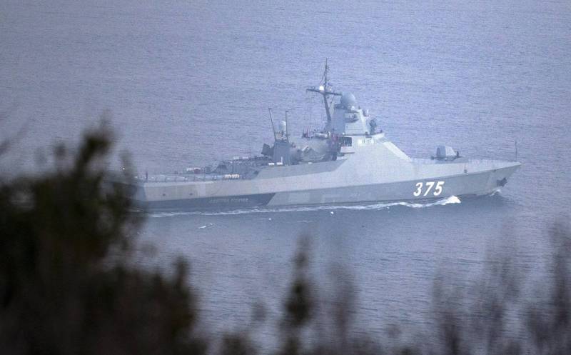 英国国防部指出，俄军已封锁黑海沿岸的乌克兰海岸线。图为巡逻舰。（欧新社）(photo:LTN)
