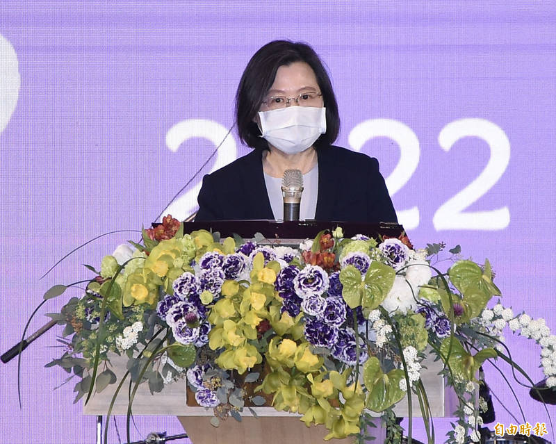 蔡英文總統今日午間出席駐台使節慶祝婦女節午宴時指出，台灣積極和理念相近國家建立合作機制，努力實現性別平等。（資料照）