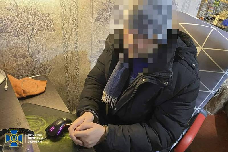 乌克兰国家安全局宣布，一名暗中协助俄军提供Wi-fi网路连线的俄国骇客被他们逮捕。（图取自乌克兰武装部队推特）(photo:LTN)